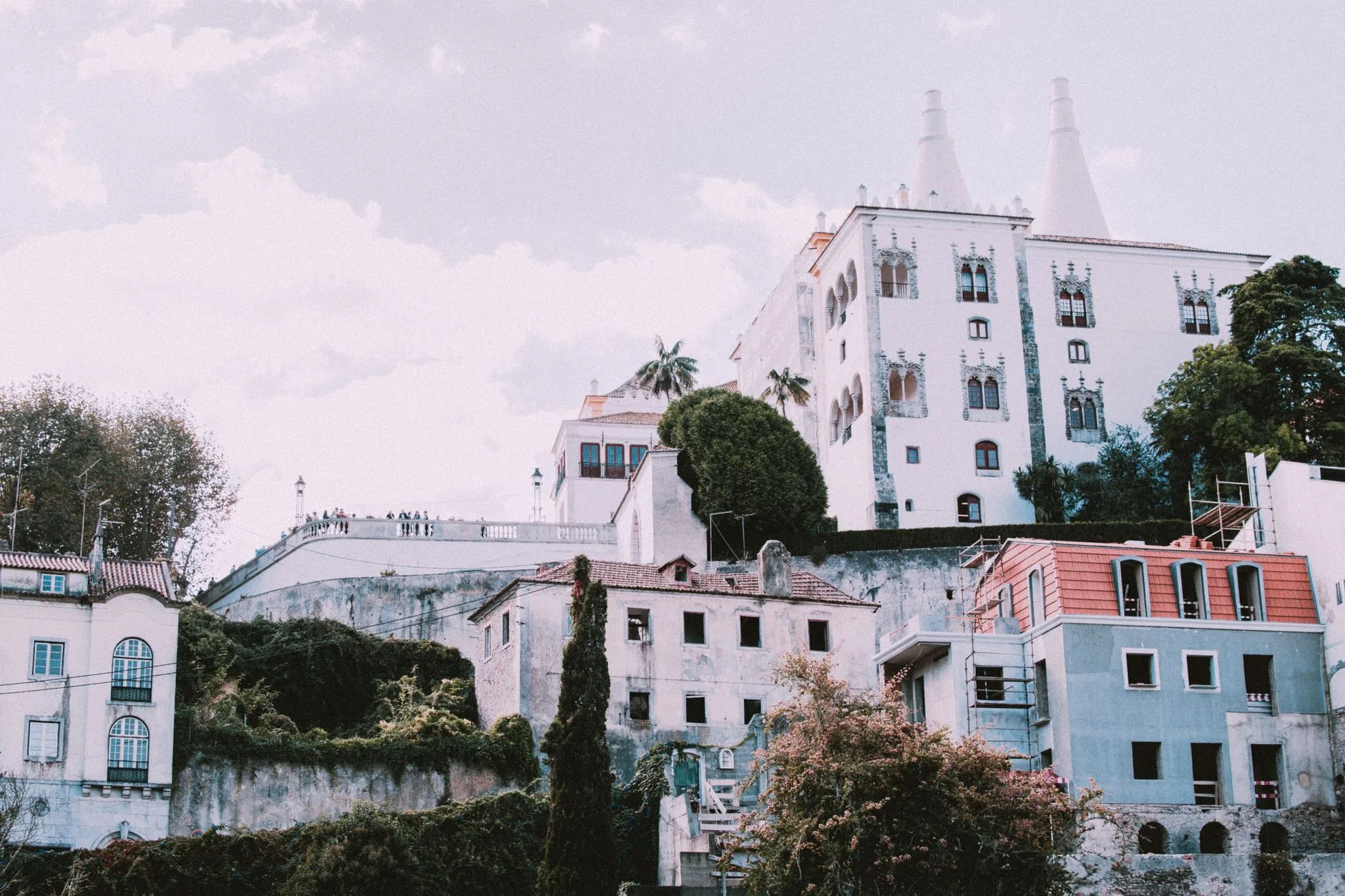 La vieille ville de Sintra : pause déjeuner et palais national