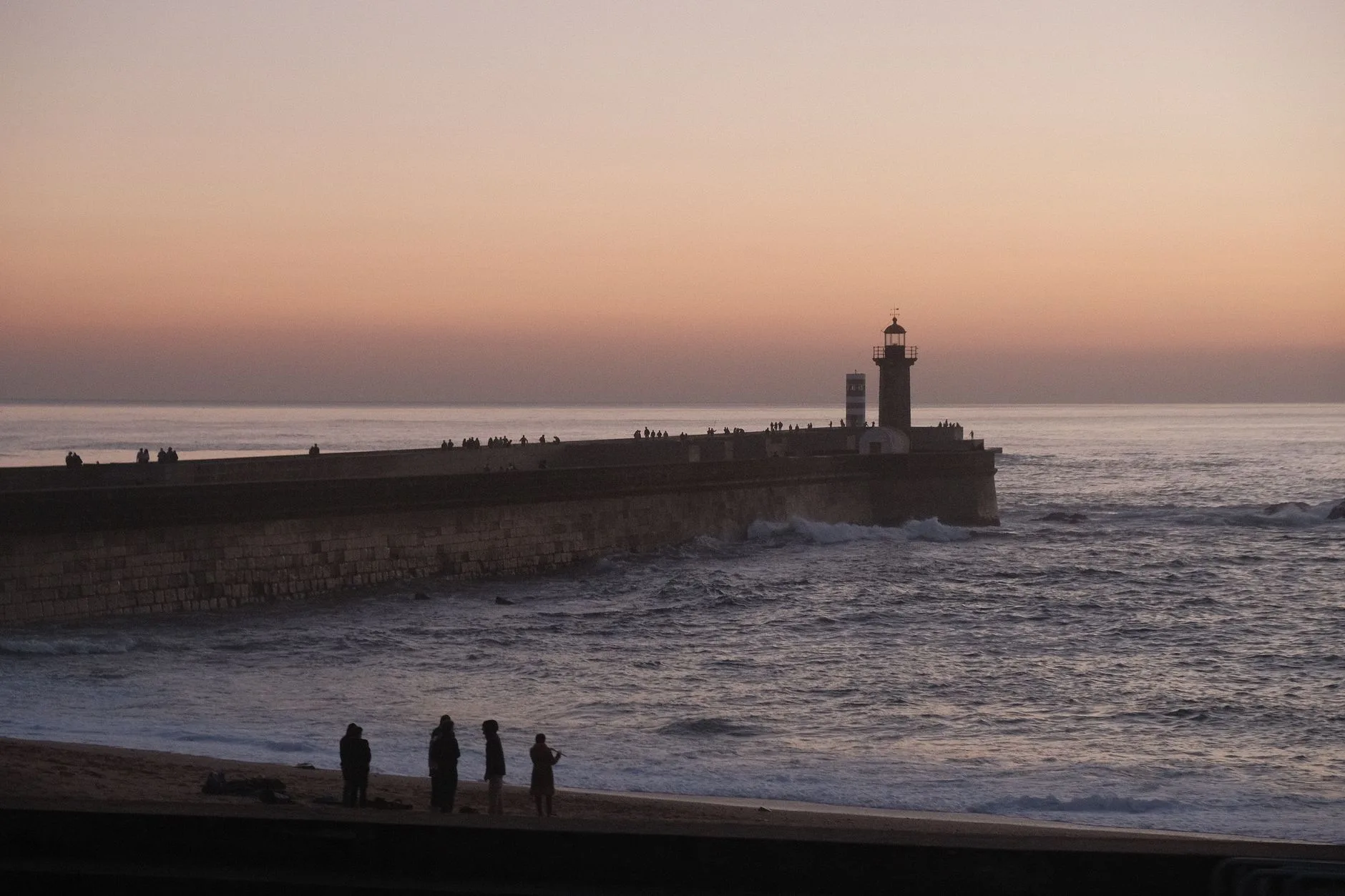 Foz do Douro et l'océan : une pause face à l'Atlantique